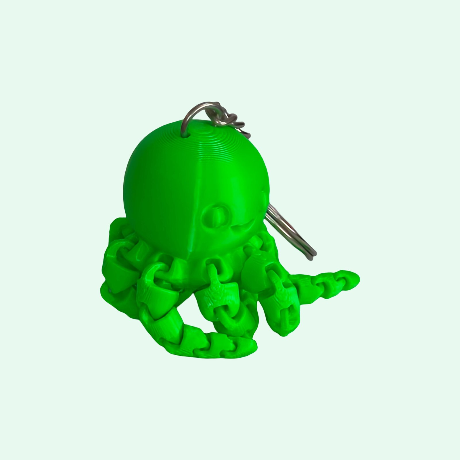 Articulated Octopus Keychain - Image 4