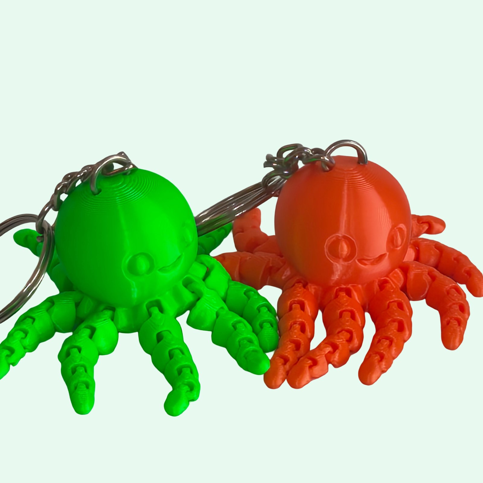 Articulated Octopus Keychain - Image 2