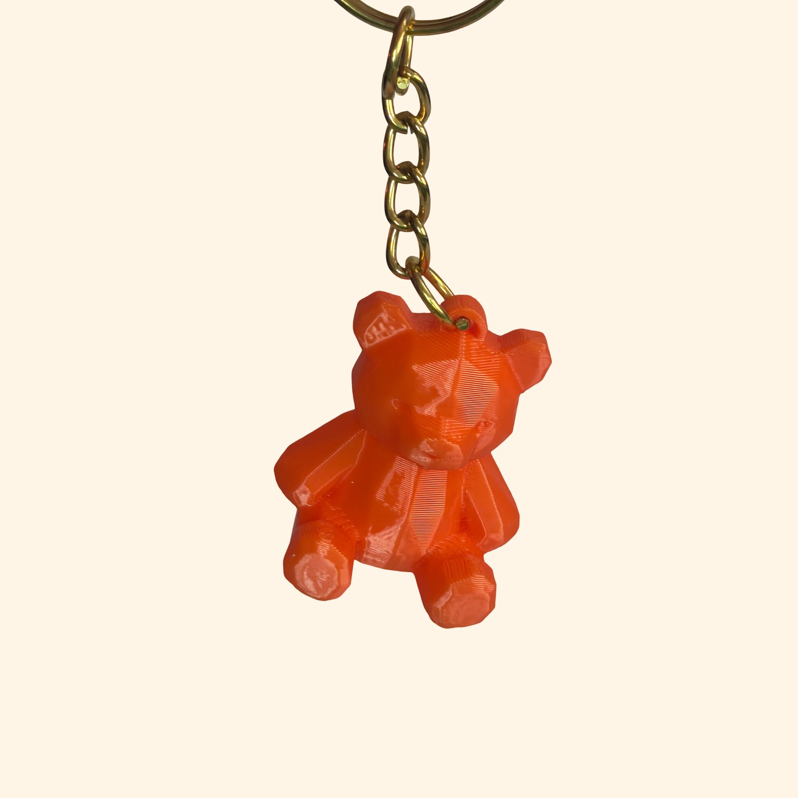 Low Poly Teddy Bear Keychain - Image 7