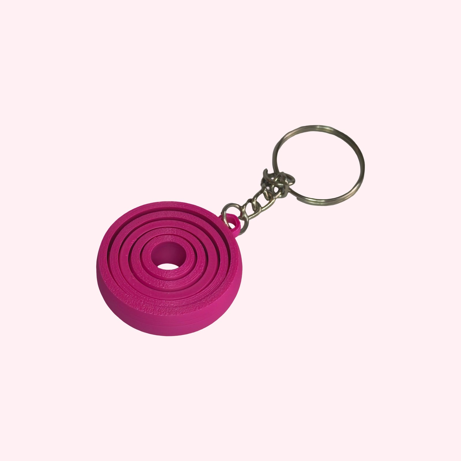 Gyro Fidget Spinner Keychain - Image 4