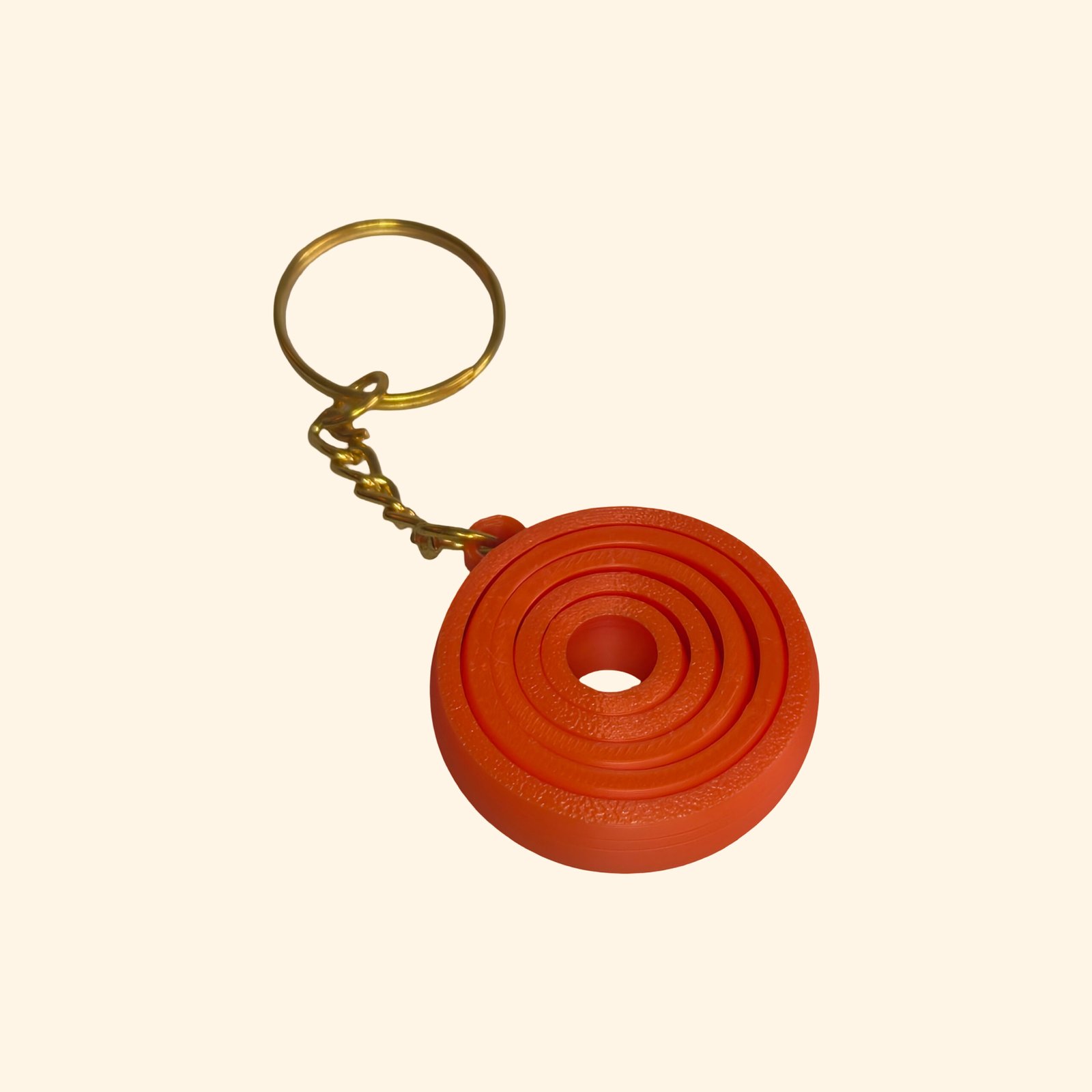 Gyro Fidget Spinner Keychain - Image 3