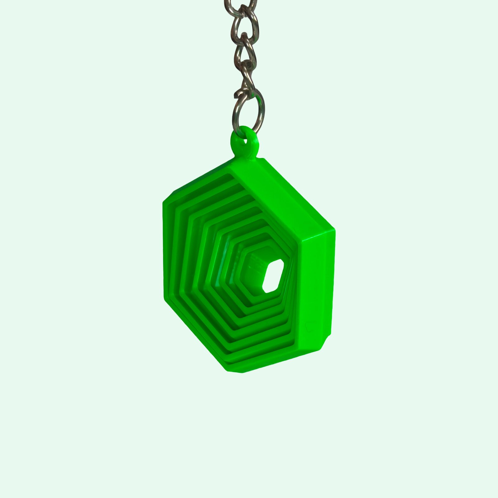 Gyro Hexagon Keychain - Image 4