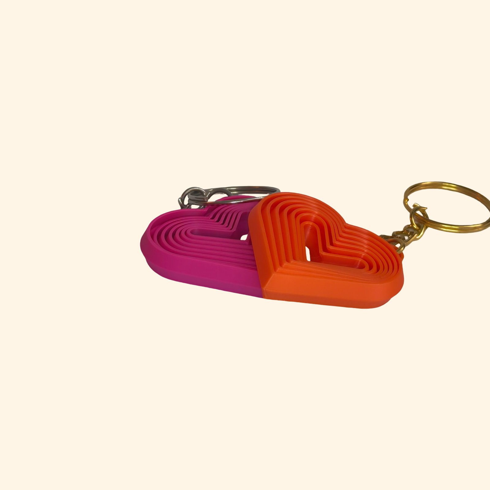 Gyro Heart Keychain - Image 4