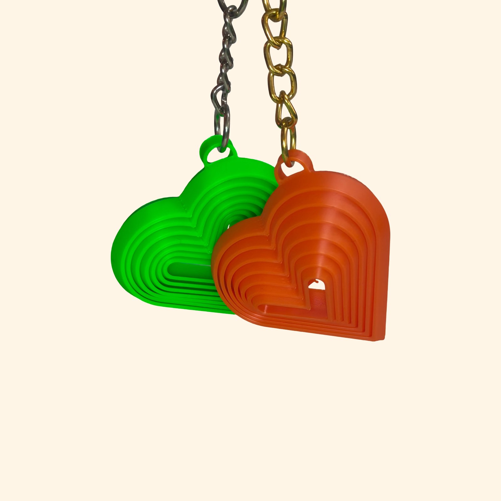 Gyro Heart Keychain - Image 3