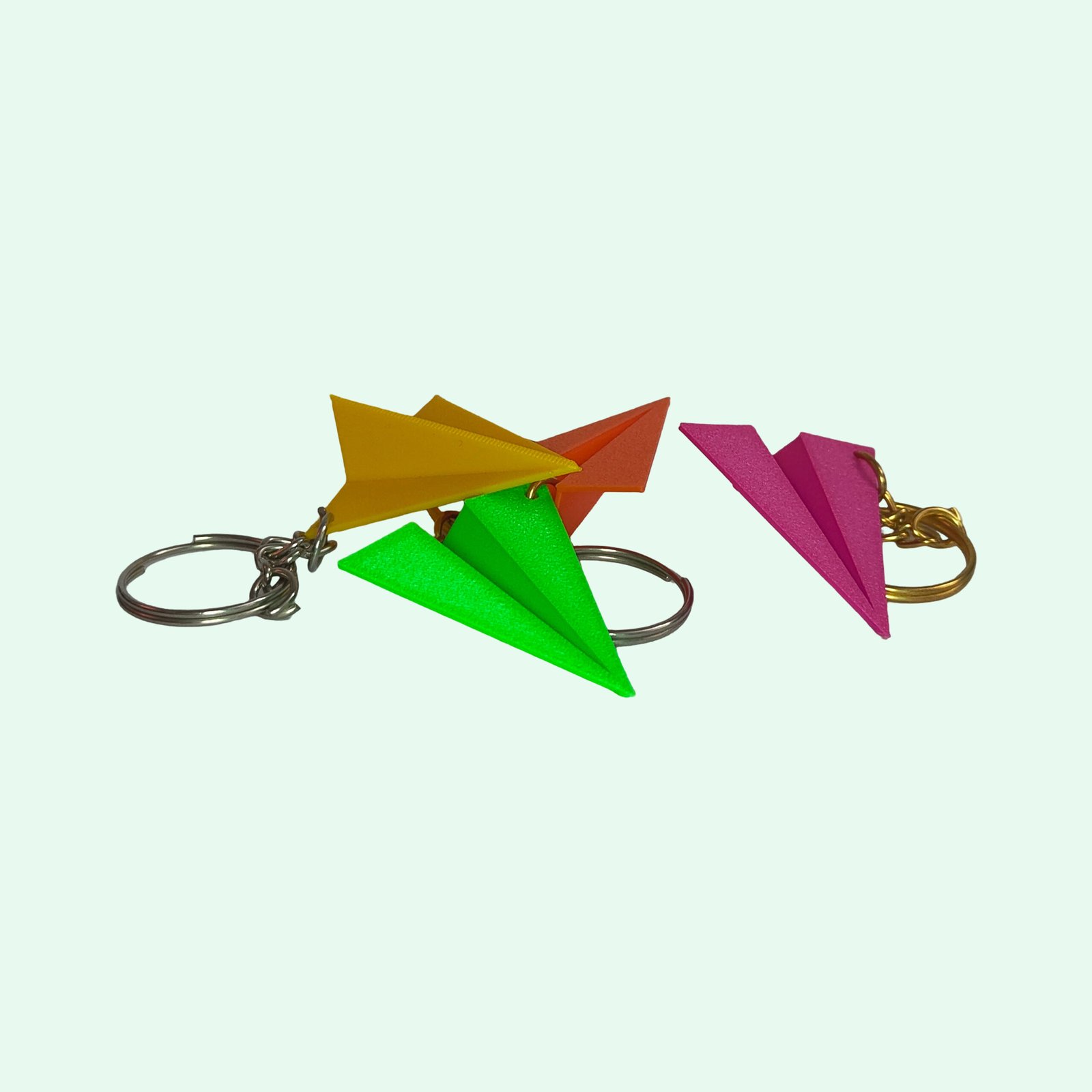 Paper Airplane Keychain - Image 2