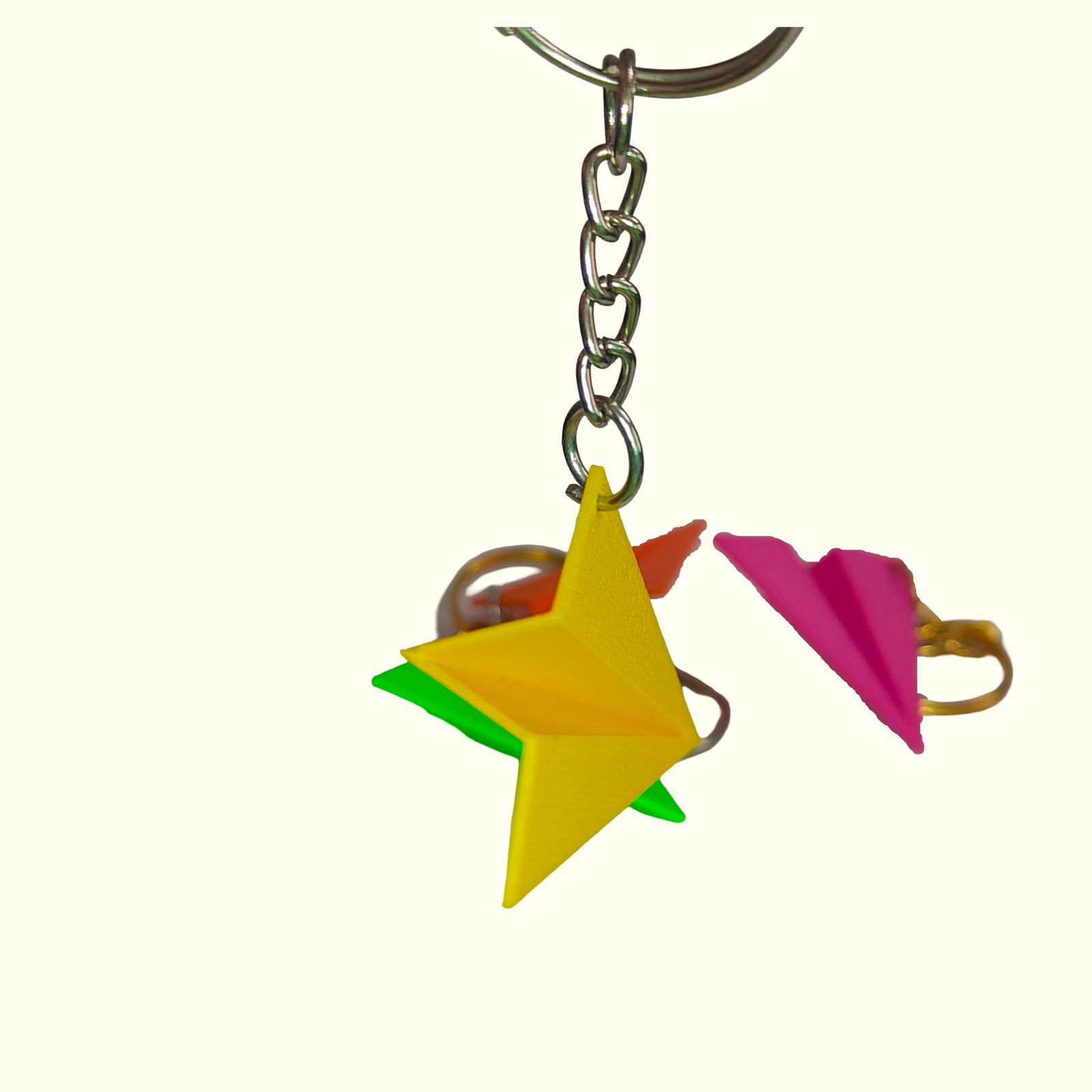 Paper Airplane Keychain - Image 3