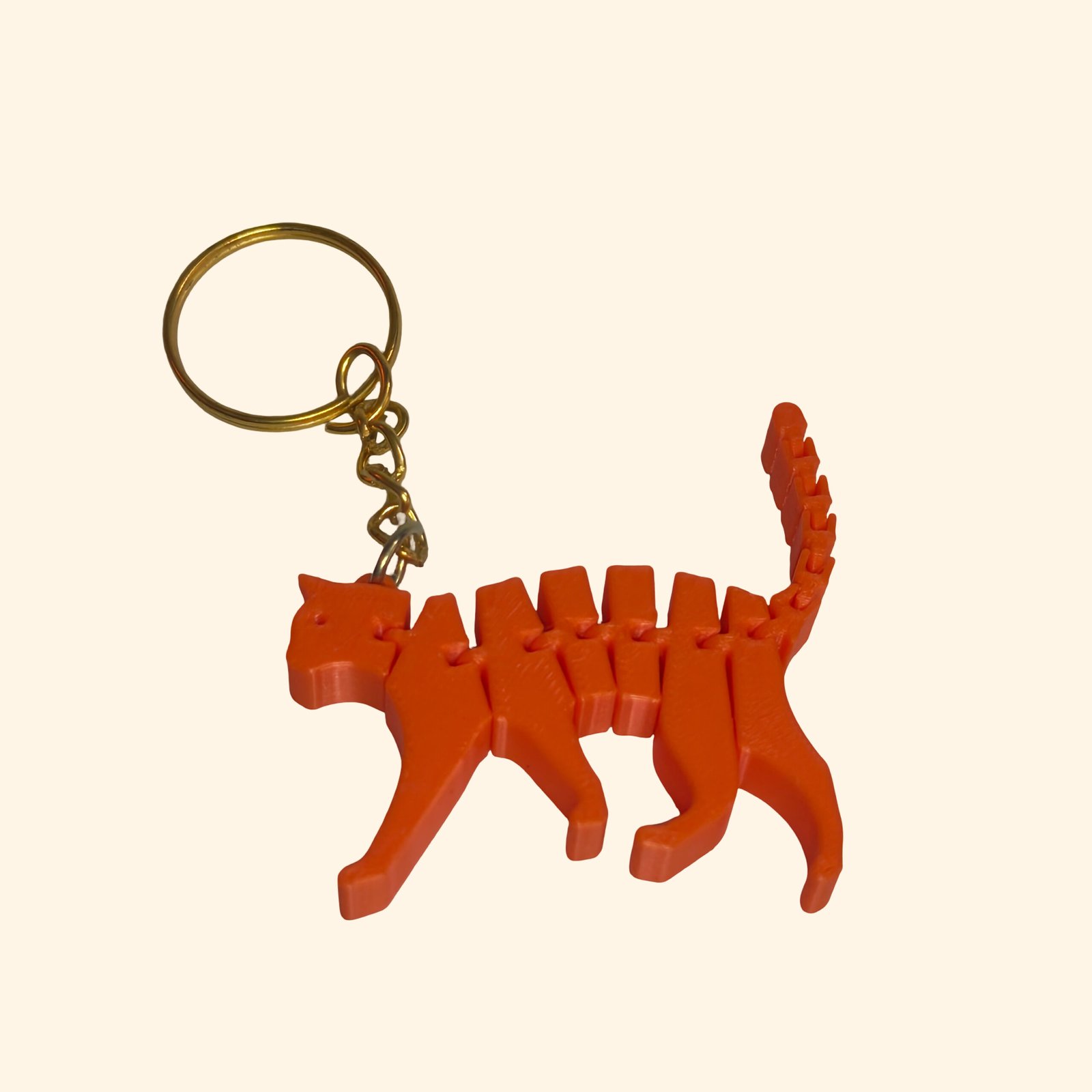 Articulated Flexi Cat Keychain - Image 4