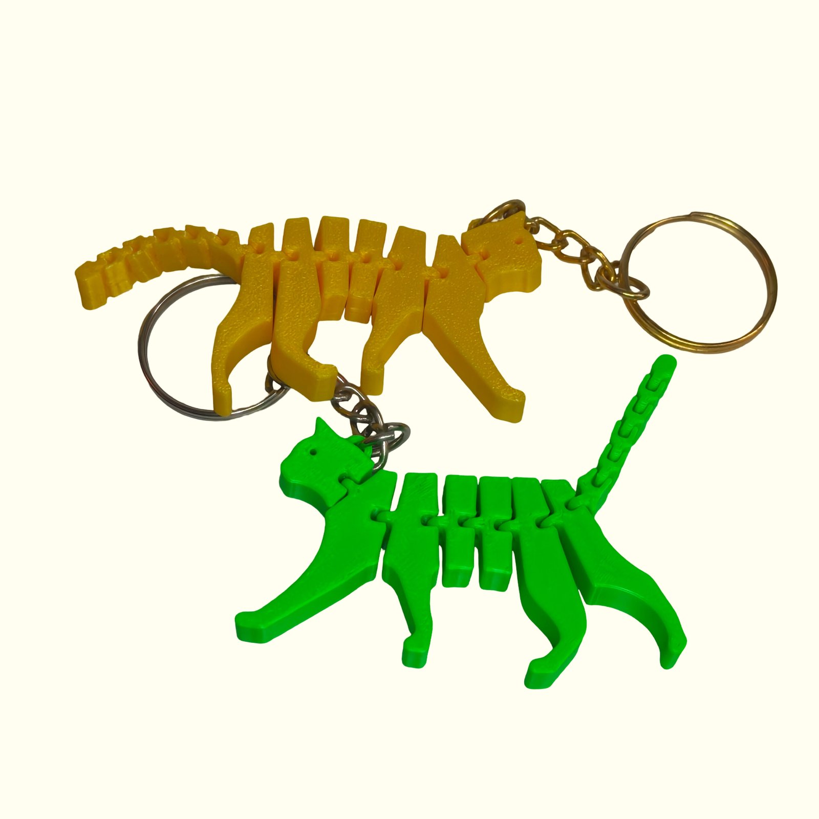Articulated Flexi Cat Keychain - Image 3