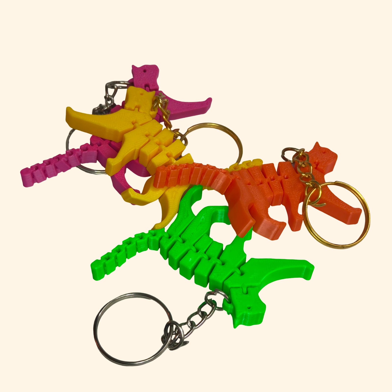 Articulated Flexi Cat Keychain - Image 2